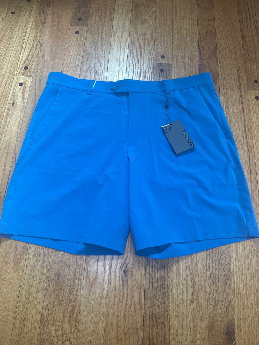 NEW G/Fore Shorts Men’s Sz 38 Racer Blue Premium Golf Shorts Lightweight